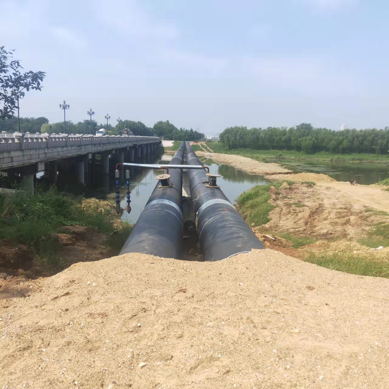 万宁长距离输油管道清洗